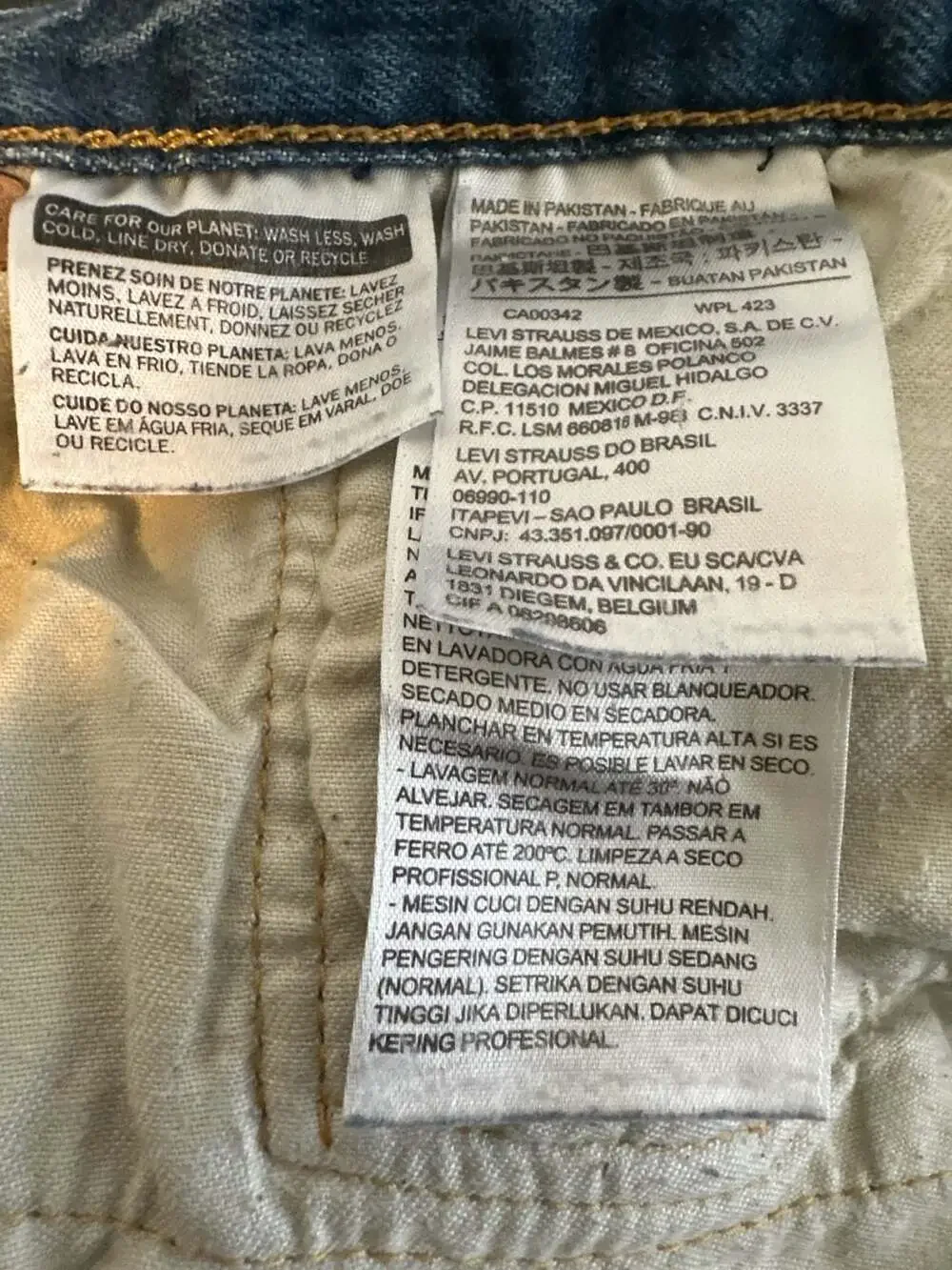Levi's 501 Original Fit Men's Jeans Medium Wash W40 L30